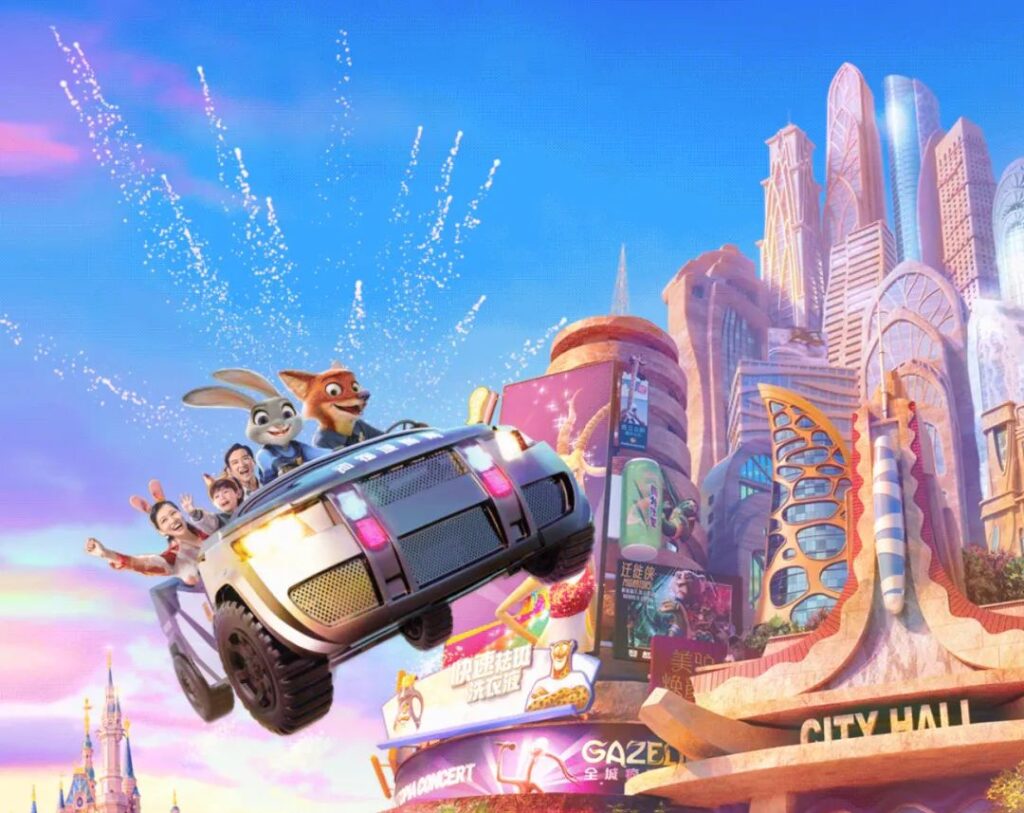 Zootopia at Shanghai Disneyland