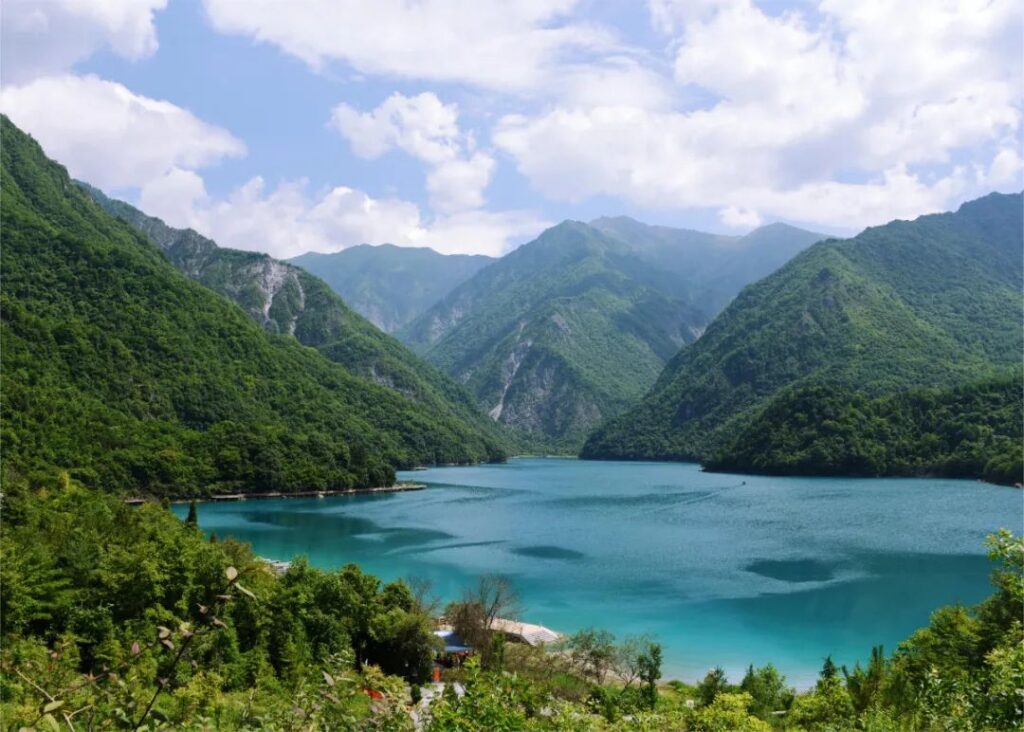 Tianchi Lake, Wen County, Gansu