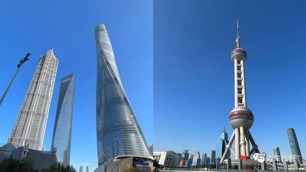 Shanghai Three Giants Oriental Pearl Tower