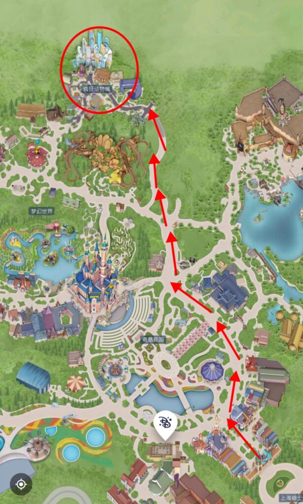 Zootopia at Shanghai Disneyland