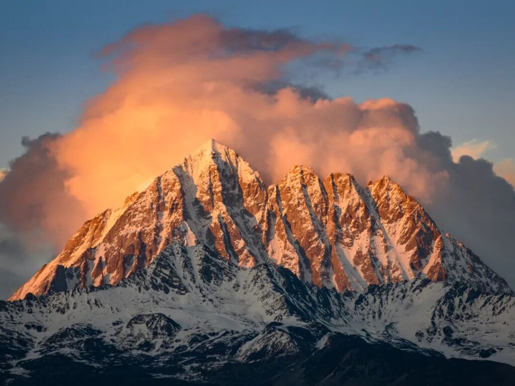 Discover the Majestic Beauty of Gongga Snow Mountain: A Captivating Journey to China’s Second Most Beautiful Peak