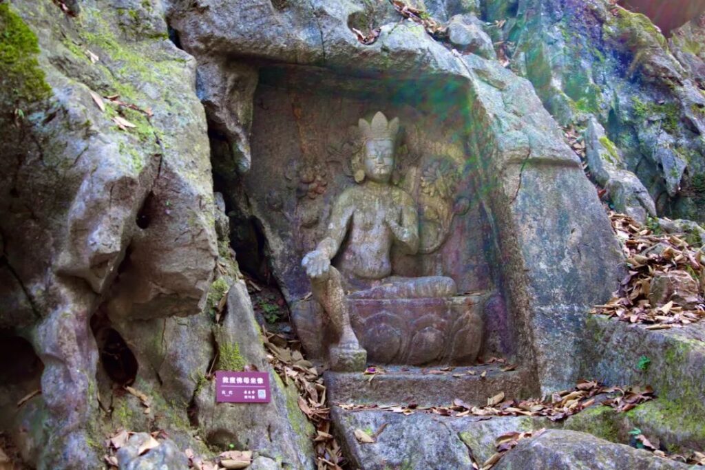 Ancient Stone Cave Art Feilai Peak Hangzhou