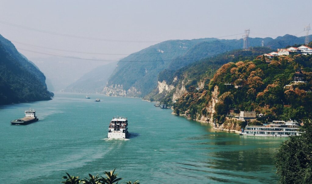 The Yangtze River Three Gorges