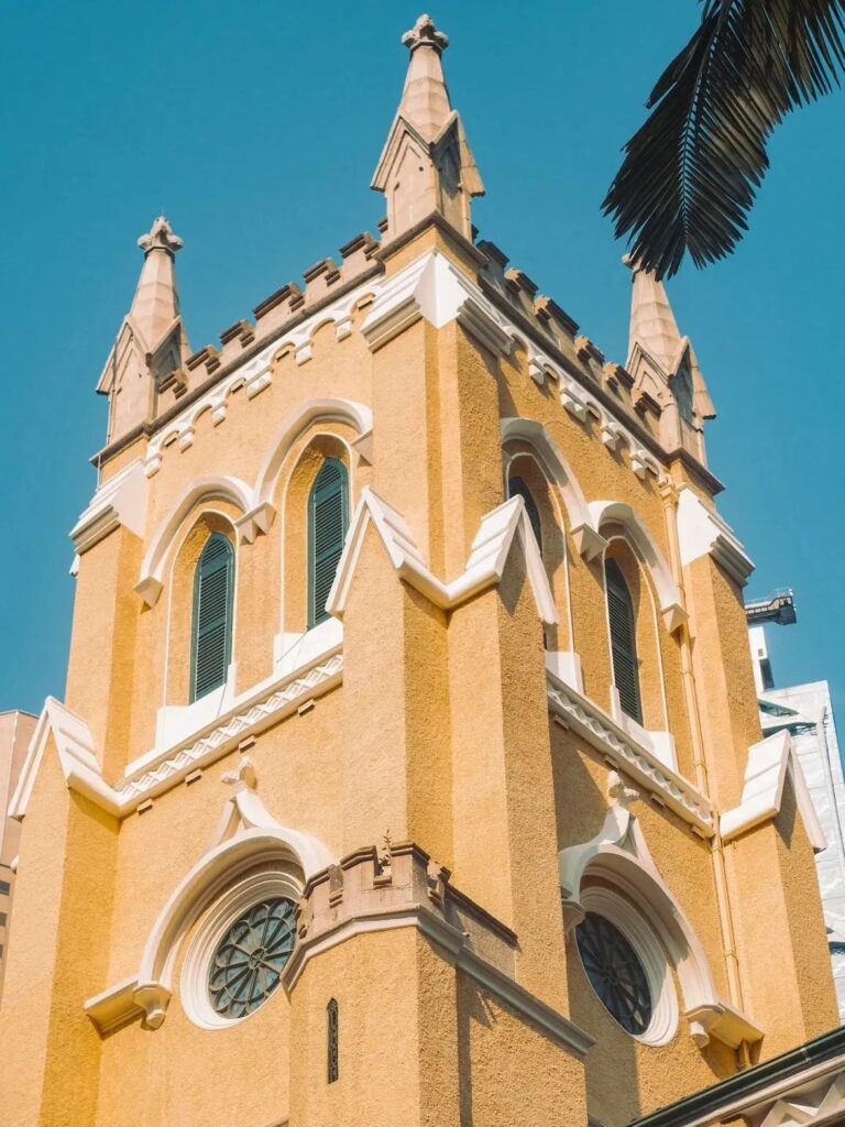 Hong Kong Central Citywalk St. John's Cathedral