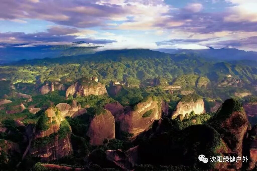 Zijing Bajiaozhai Danxia Landform