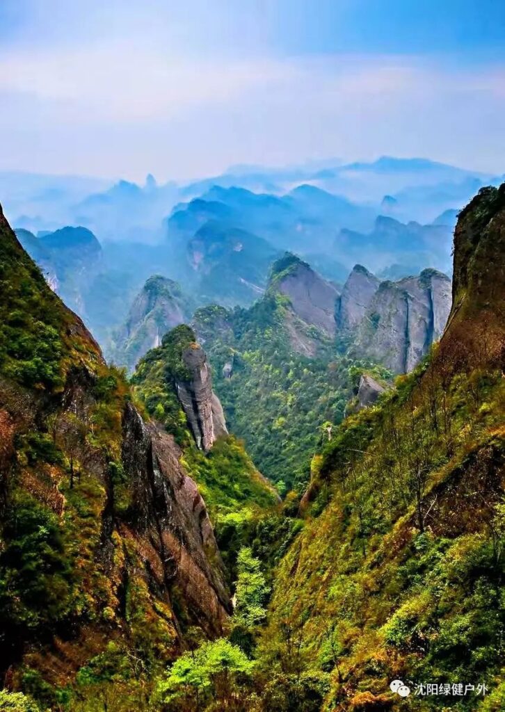 Zijing Bajiaozhai Danxia Landform