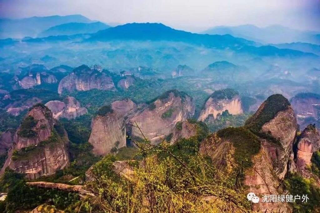 Zijing Bajiaozhai Danxia Landform