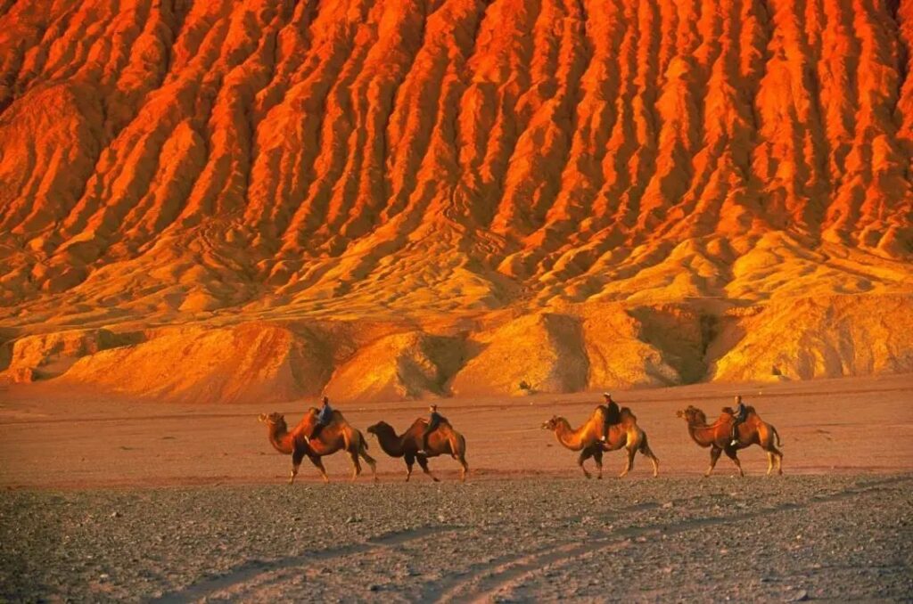 Flaming Mountains