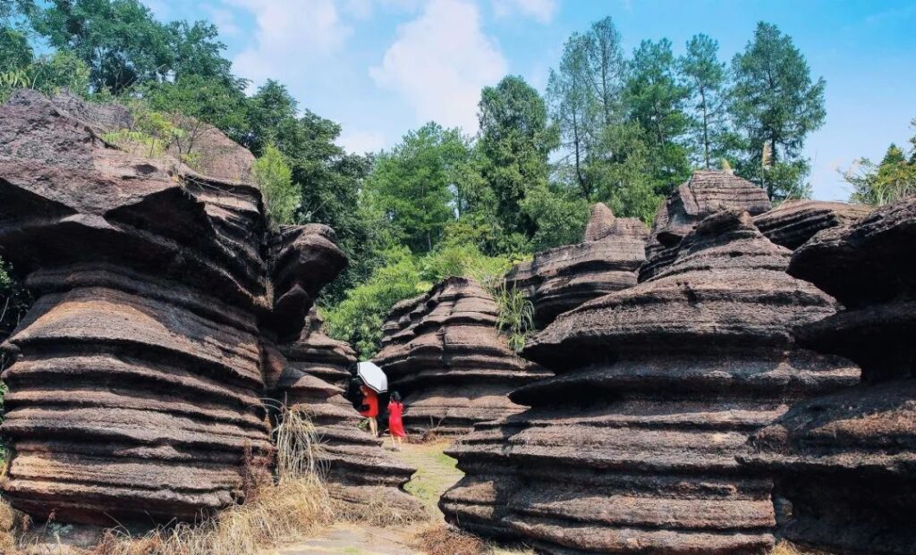 Guzhang Red Stone Forest