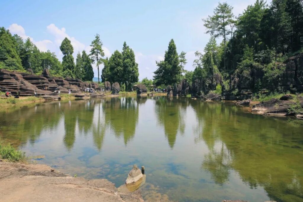 Guzhang Red Stone Forest