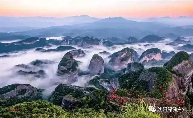 Zijing Bajiaozhai Danxia Landform