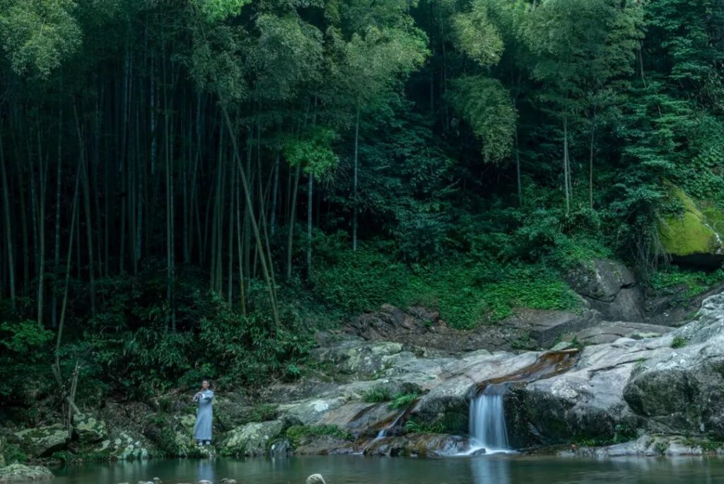 Tiantai Mountain Waterfall