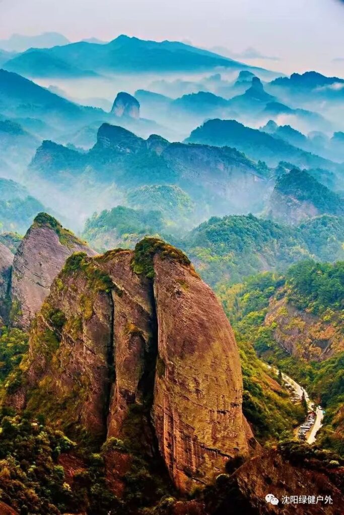 Zijing Bajiaozhai Danxia Landform