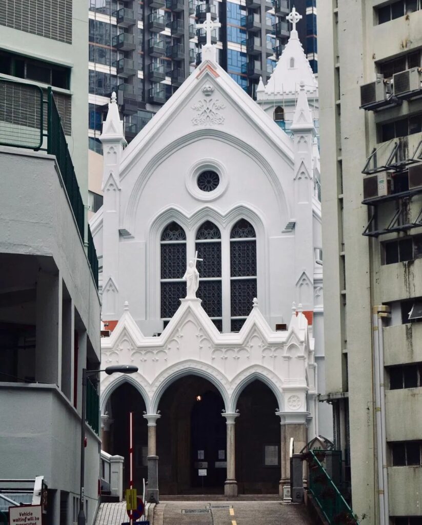 Hong Kong Central Citywalk Cathedral of the Immaculate Conception