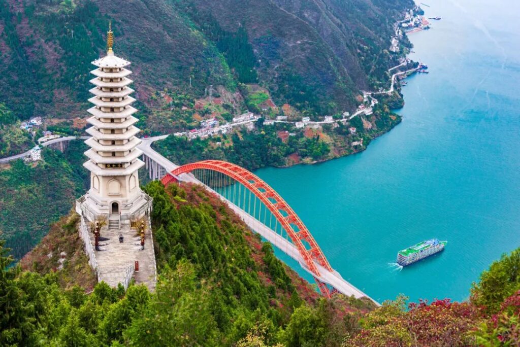 The Yangtze River Three Gorges