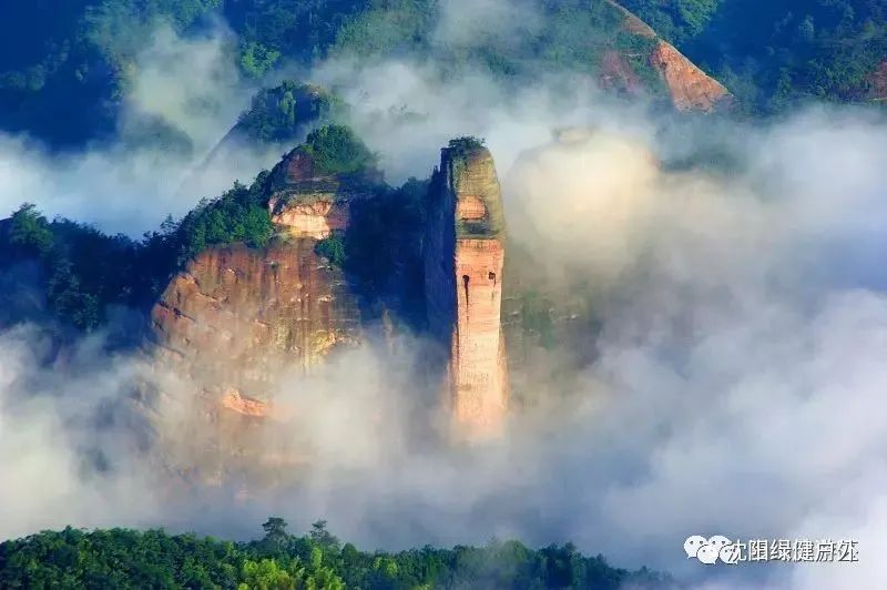 Zijing Bajiaozhai Danxia Landform