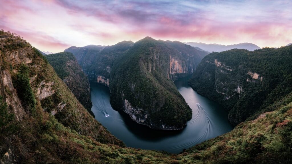 The Yangtze River Three Gorges