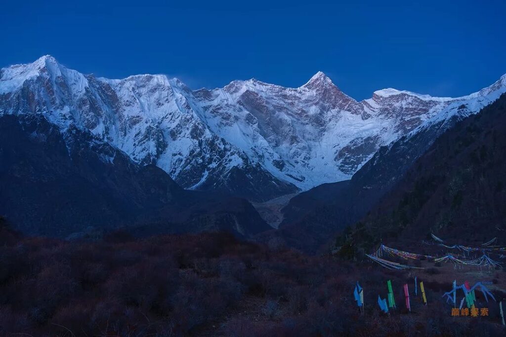 Namcha Barwa from the Base Camp Perspective↑