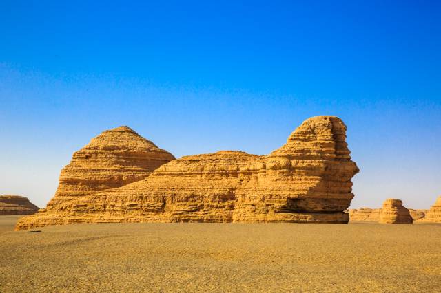 White Dragon Mound Yardang Landscape