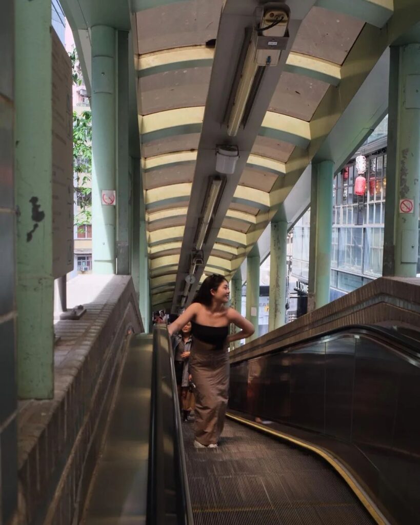 Hong Kong Central Citywalk Mid-Levels Escalator