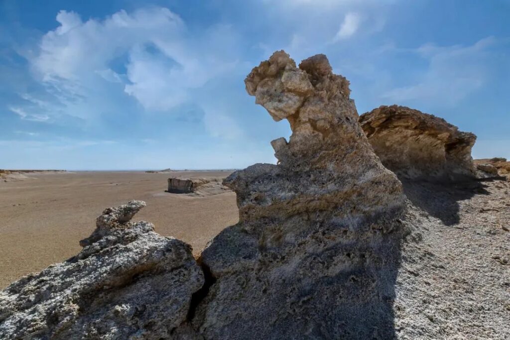 Bairongdui Yardangs