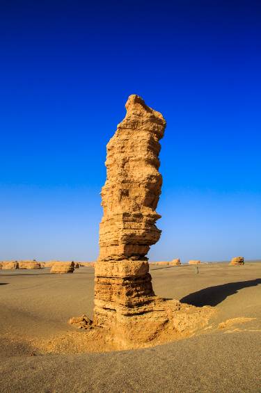 White Dragon Mound Yardang Landscape