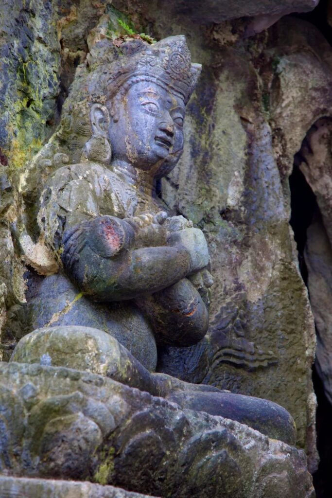 Ancient Stone Cave Art Feilai Peak Hangzhou