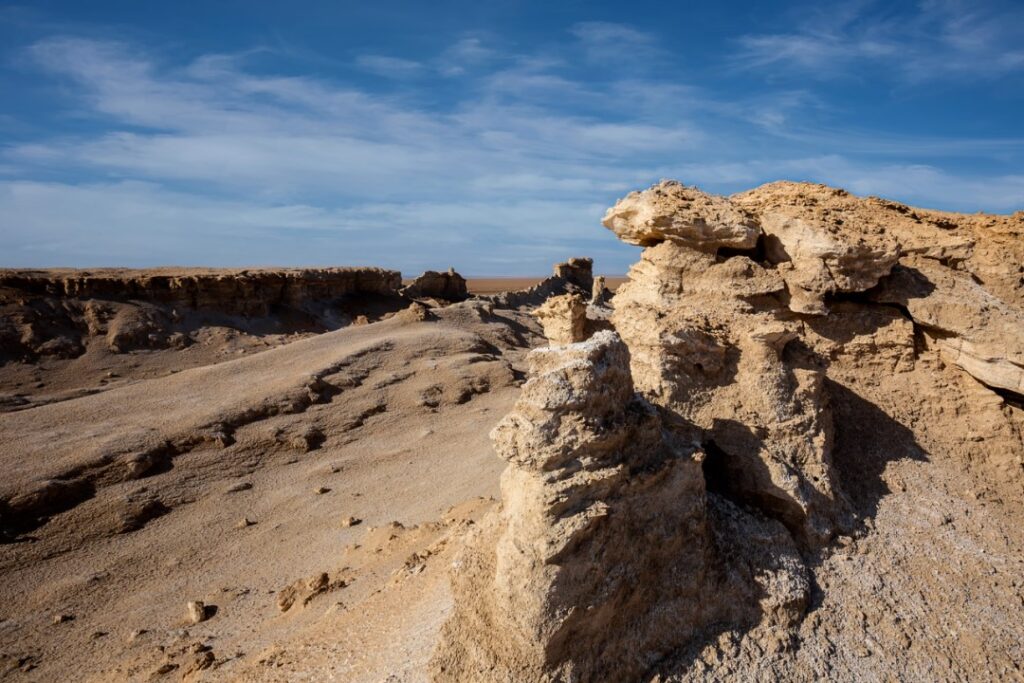 Bairongdui Yardangs